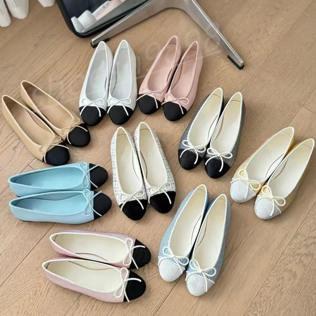 Sapatos De Vestido De Couro De Couro Feminino Balé De Caça Chapas - Main Image