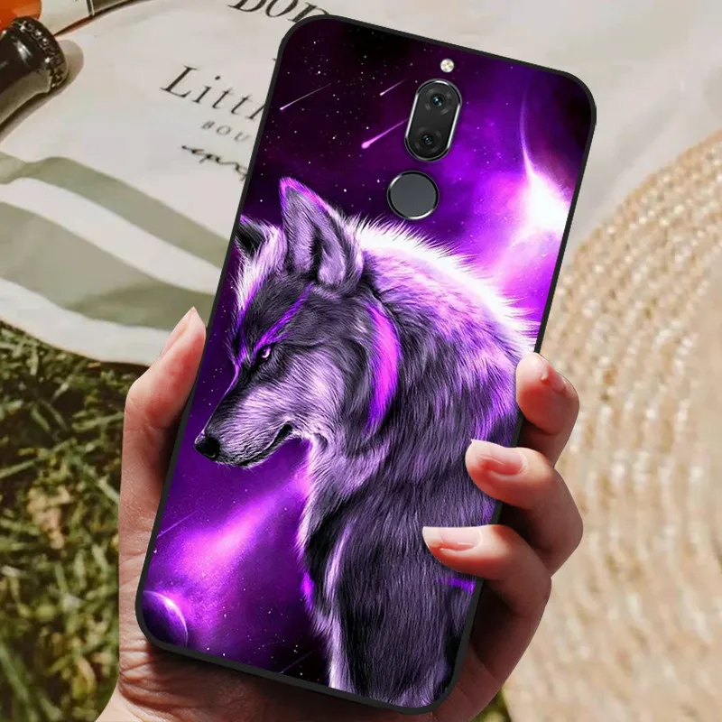 Cover Book In Pelle PU Per Huawei Mate 10 Lite - Semplice, Elegante E Con Supporto - Retro Blue - 4