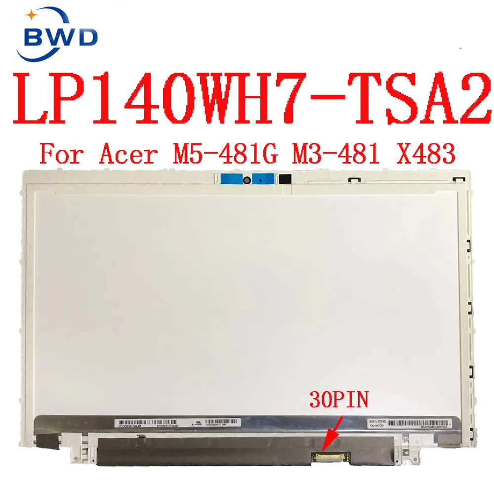 14 Laptop LED Screen Replacement - Slim, Lightweight Display Panel ...