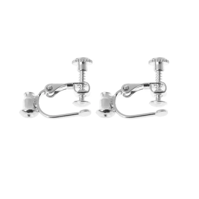 Save Big on Bulk Earring Converters Pierced To Clip Earrings For Unpierced  Ears: DIY Clip On Earring Converters Turn Studs Into Clip Ons, Invisible