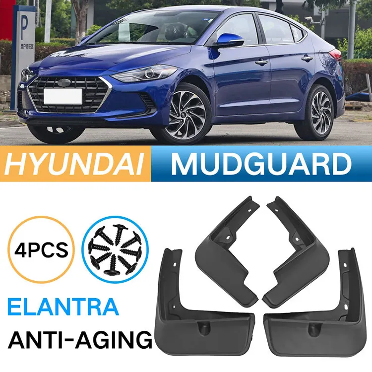 Premium Car Mudflaps: Durable Polypropylene Mudguards Car Set, Anti ...
