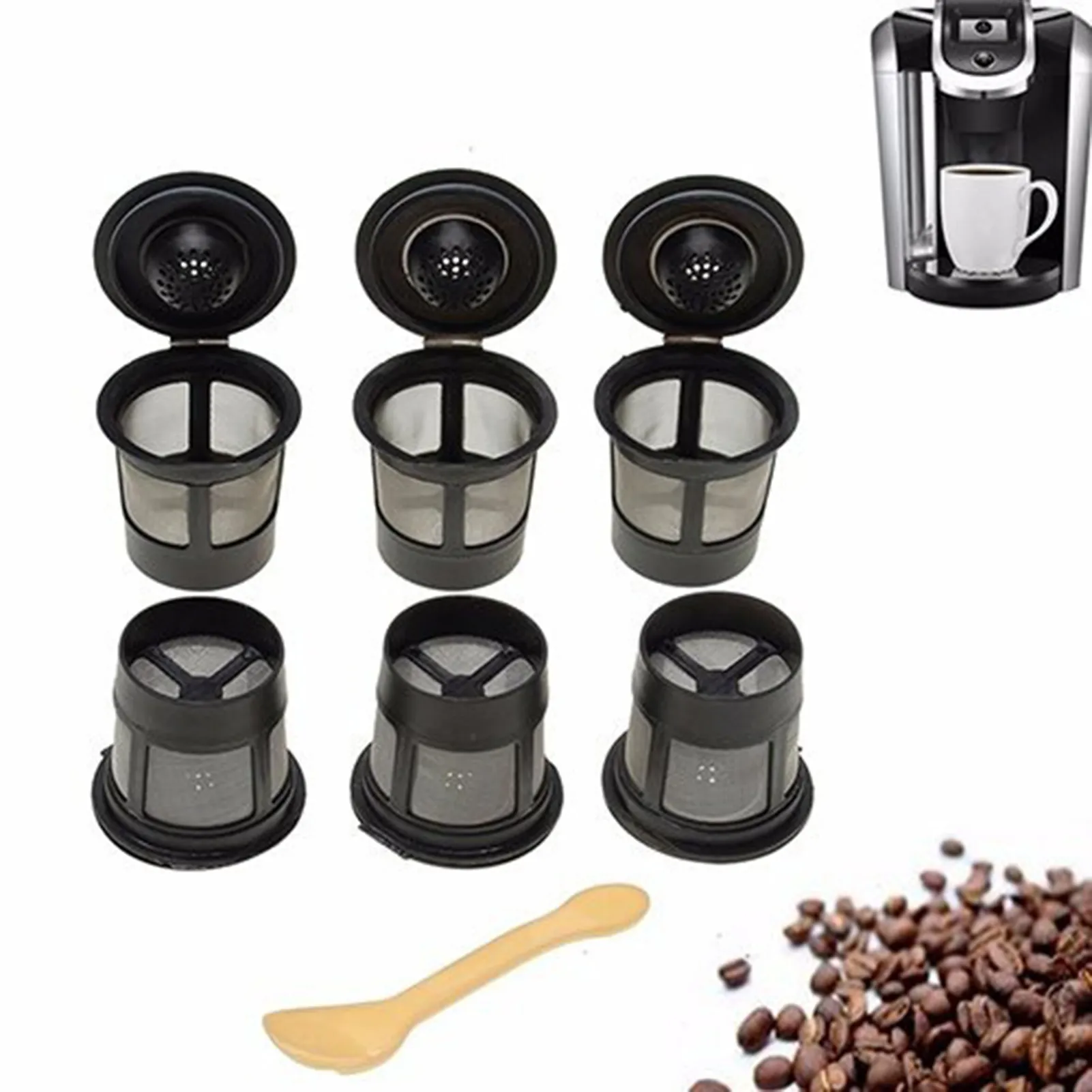 Reusable Coffee Pods: 6-Piece Set - Premium Mesh Filters for Delicious  Coffee, Shop Now! from Dhgate Coffee Filters - price 18.1
