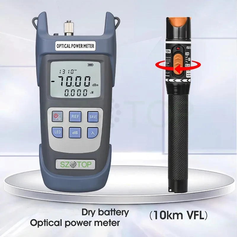 KPM-35 Faseroptischer Leistungsmesser – -70 Bis +10 DBm, Handheld, Für FTTH & Netzwerktests