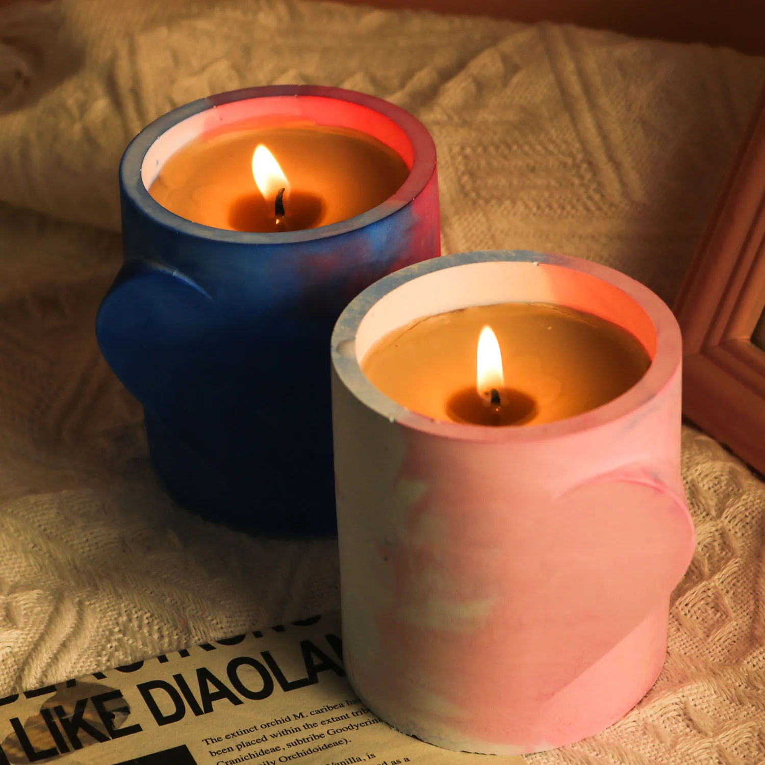 Stampi In Silicone Per Candele A Forma Di Cuore – 4 Pezzi Per Candele, Cioccolato E Sapone Fai Da Te, Stampo Riutilizzabile Per San Valentino