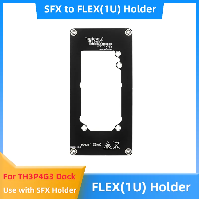 FLEX1U Bracket SFX to FLEX ATX PSU Converter Holder for TH3P4G3 ...