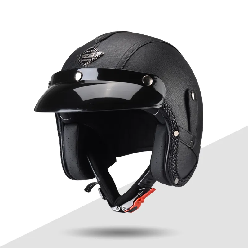 Leather Motorcycle Helmet Guide: Vintage, Open Face & More