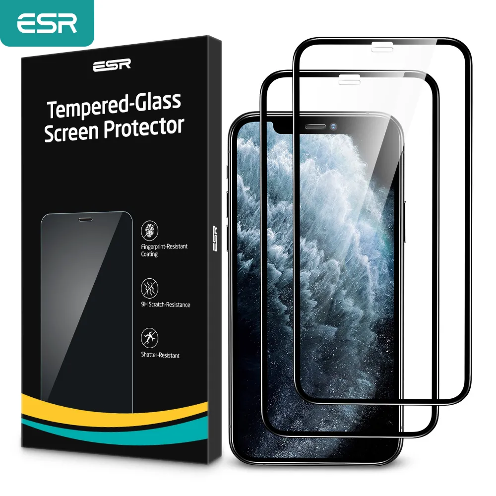 Loctus Tempered Glass Screen Protector (2-Pack) For IPhone XR / IPhone 11