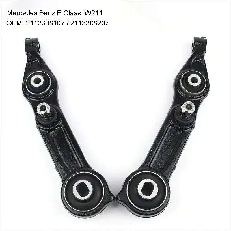 AM Autoparts Front Control Arm & Ball Joint Kit (4-Piece) For Mercedes E-Class W211 2003-2010
