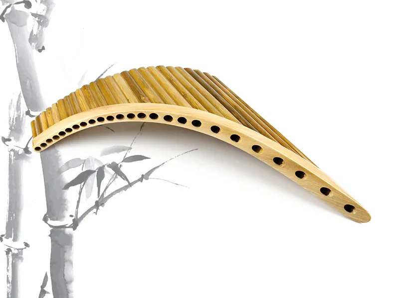 DHgate.com:PanFlute 25 Pipes C/G Key, Bamboo Woodwind Instrument ...