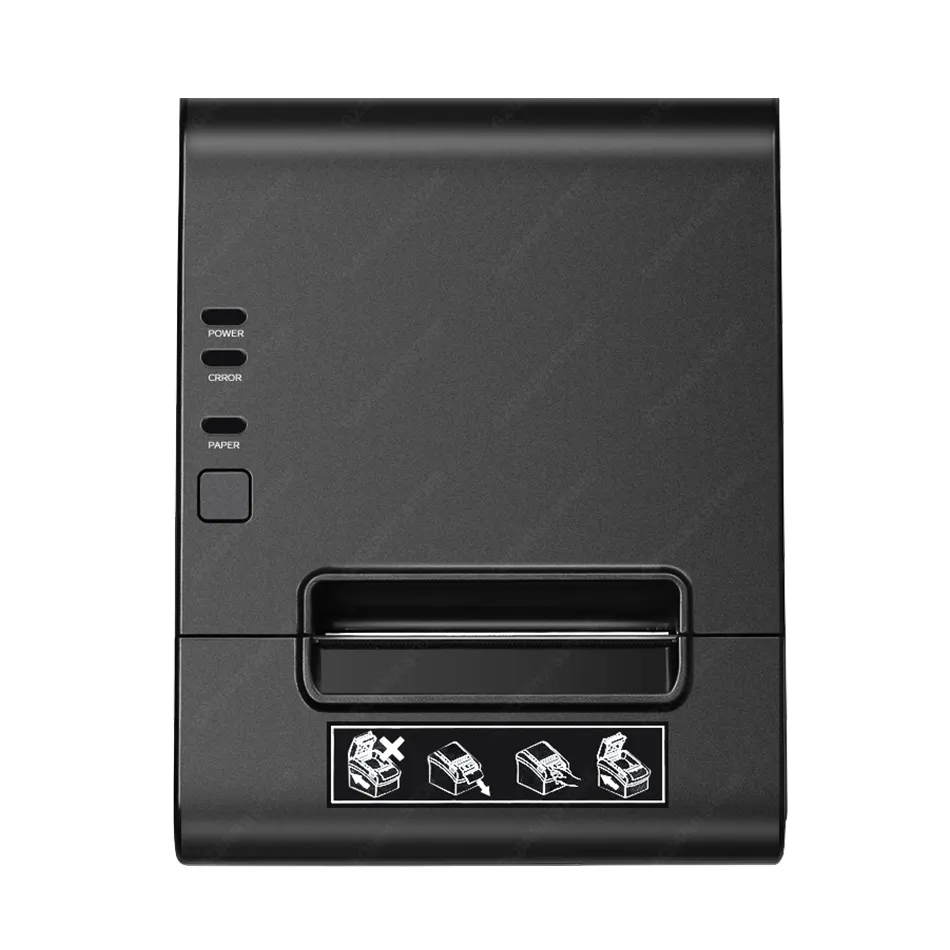 NovaSpark 80Mm New Pos Thermal Receipt Printer With Auto Cutter Usb Interface Cash Drawer