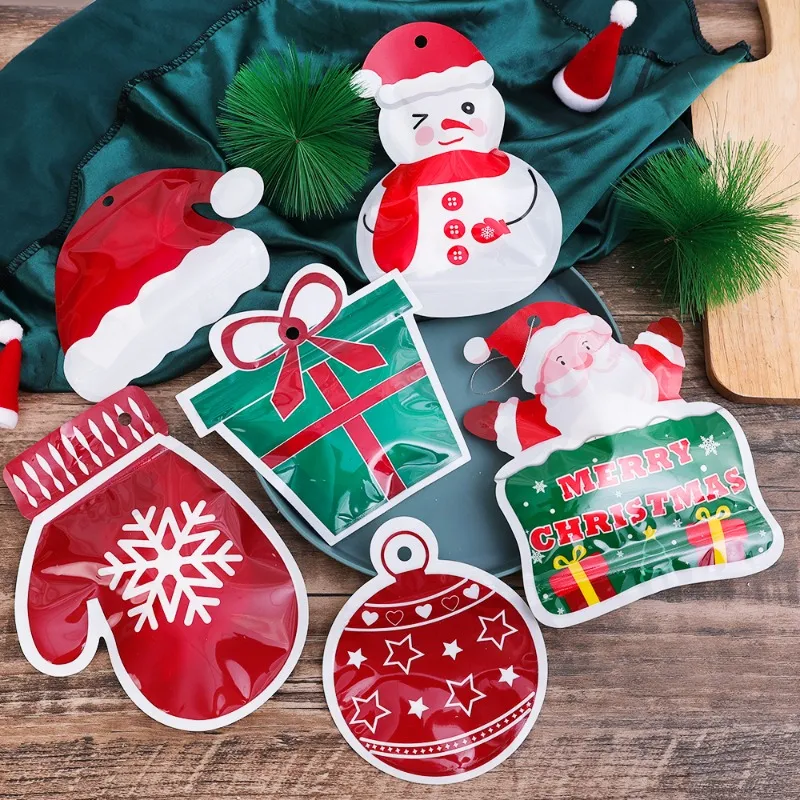 Christmas Candy Bags Gift Wrapping For Chocolate Cookie Biscuit 10 From Homepro18 5.11 DHgate.Com