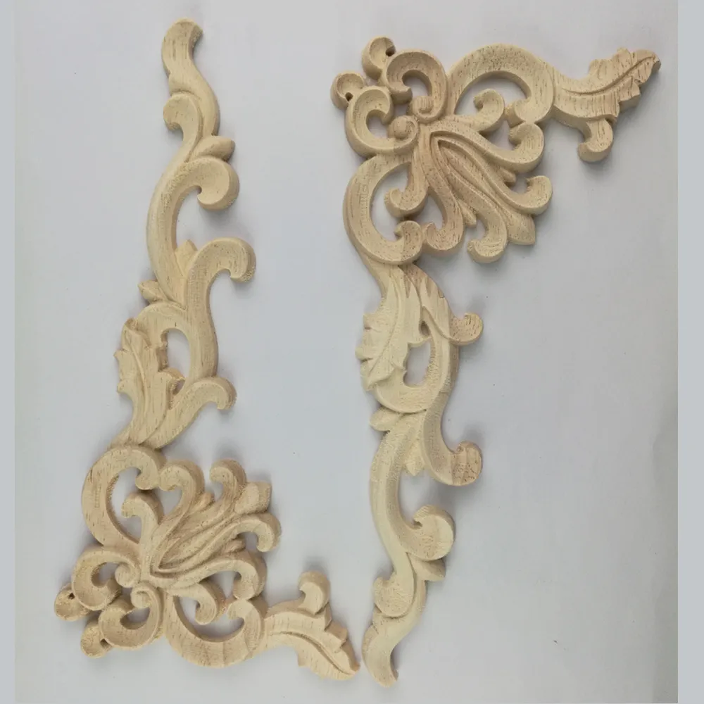 Wooden Onlay, 1pc, Home Wall Embellishments, Furniture Carving, Appliq, image size:1000x1000