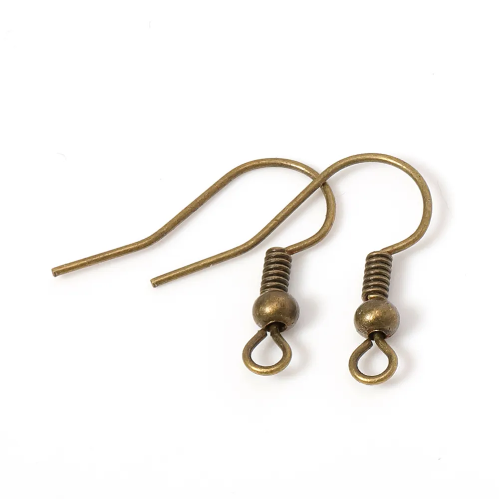 Fish Hook Earring Findings - 200Pcs Stainless Steel Ear Wires In Gold & Silver For Jewelry Making