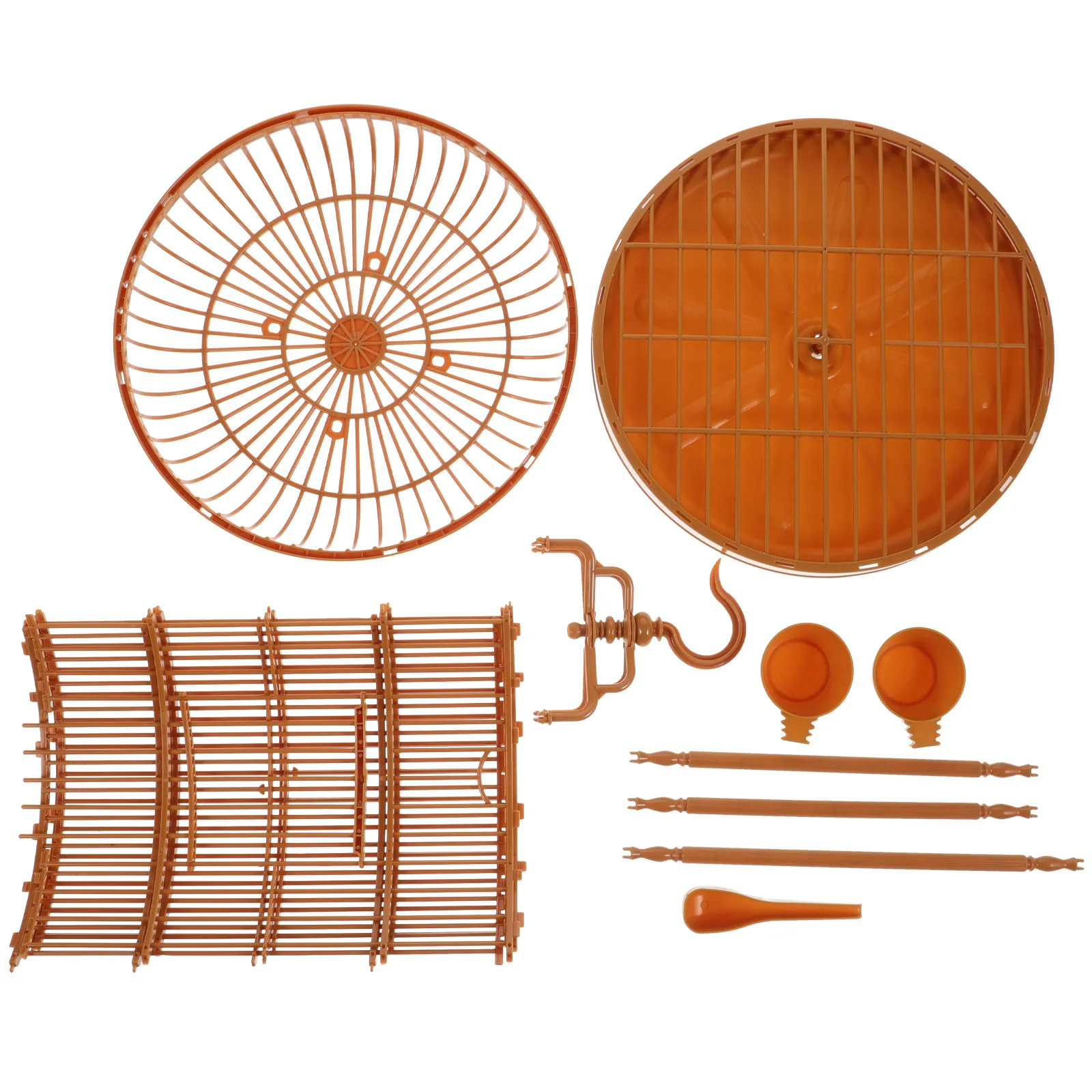 View of Decorative Plastic Bird Cage Suppliers With Stand Ideal For Travel And ...