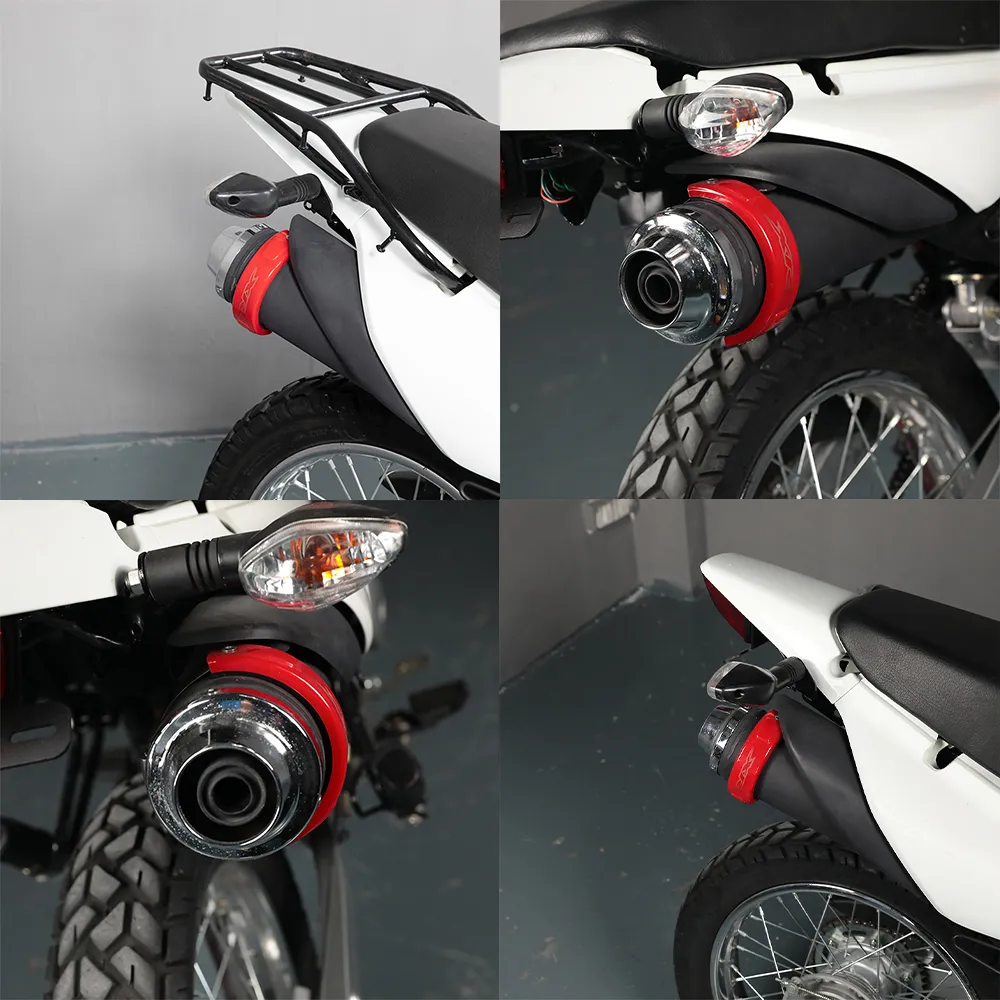 Exhaust Pipe Heat Shield Heel Guard For Honda SL230 97-04