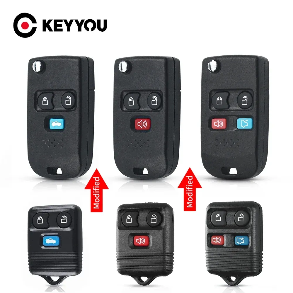 Ford Key Shell Replacement KEYYOU Folding Car Key Shell Case Replacement Key... From Ddmyday, $26. ...