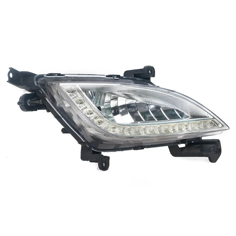 Car Front Bumper Fog Light Daytime Running Lamp Cover Frame Lid for