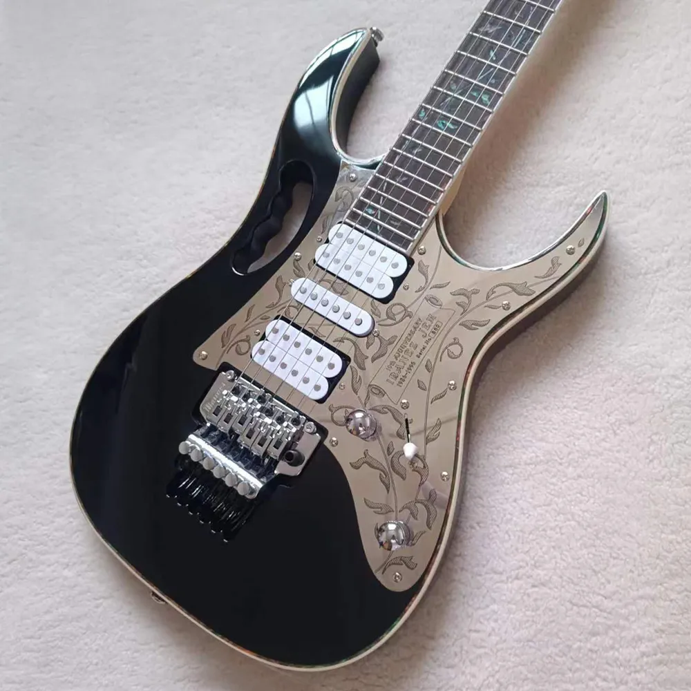 Floyd Rose Electric Guitar - High-Performance Instrument with Engraved ...