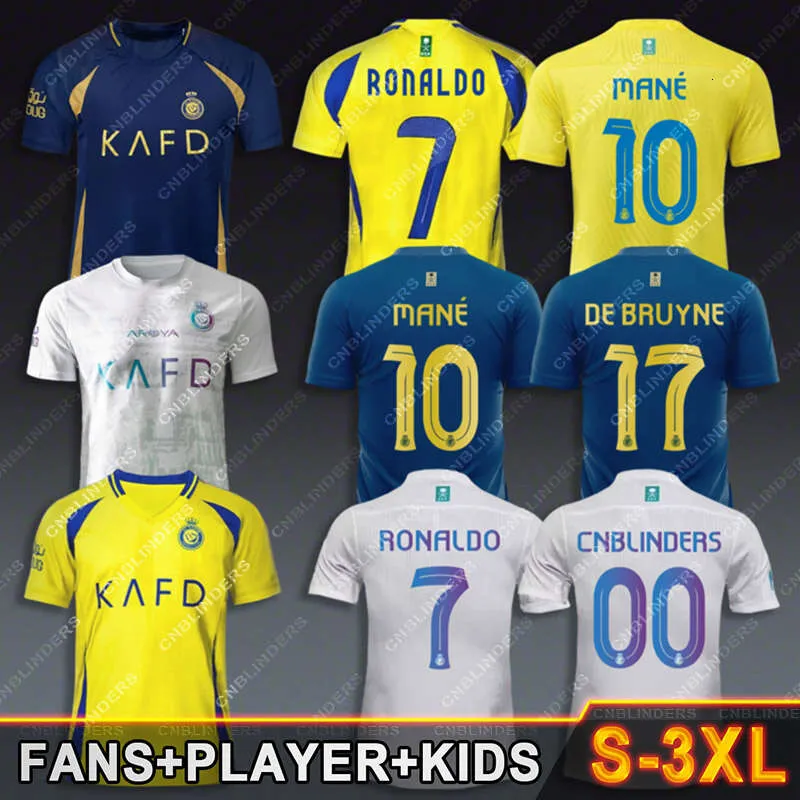 Save Big on Bulk 24 25 Soccer Jerseys Al Nassr Jersey 2025: Ronaldo,  Brozovic, Mane Youth Soccer Kit Home, Away Third Options Best Deals on  DHgate