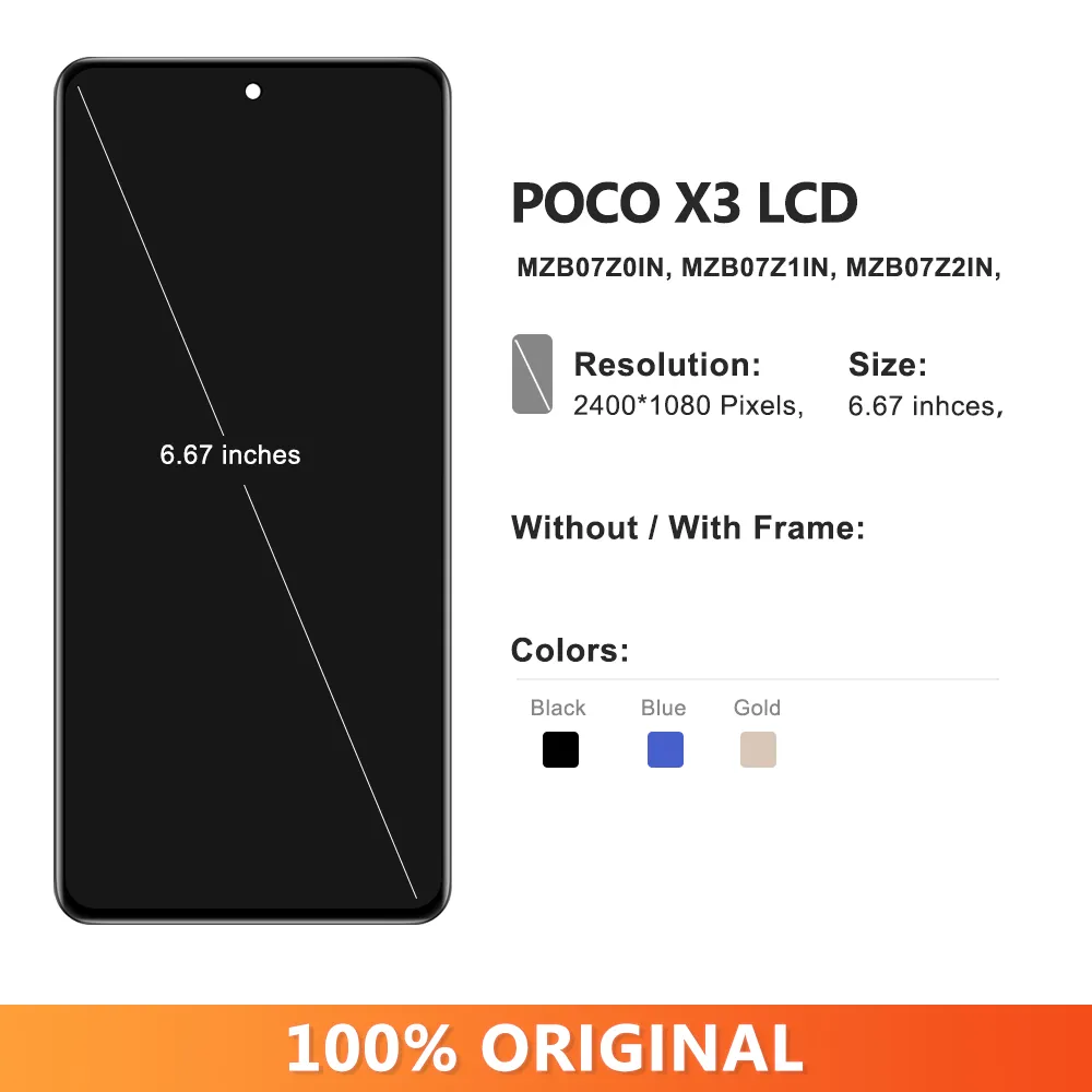 Écran OEM LCD IPS Tactile + Chassis Oppo A18 CPH2591