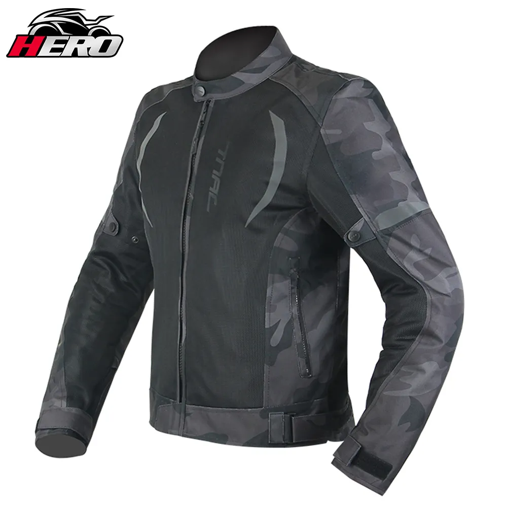 2024TNAC Mens Motorcycle Jacket - Breathable Oxford