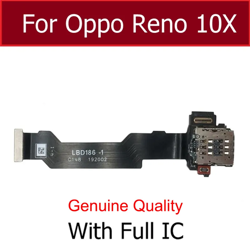 OPPO - mksix OPPO Reno 3-6 Series SIM Board Flex Cable Replacement with