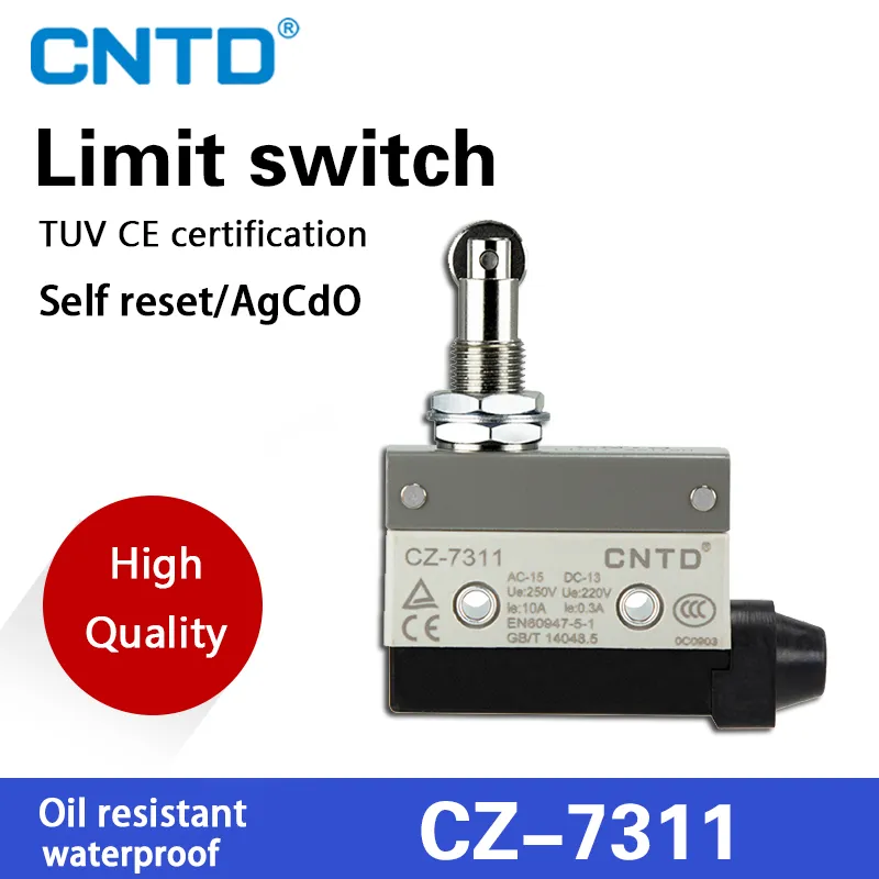 CNTD CZ Series Travel Limit Switch AZ TZ - 1NO1NC,