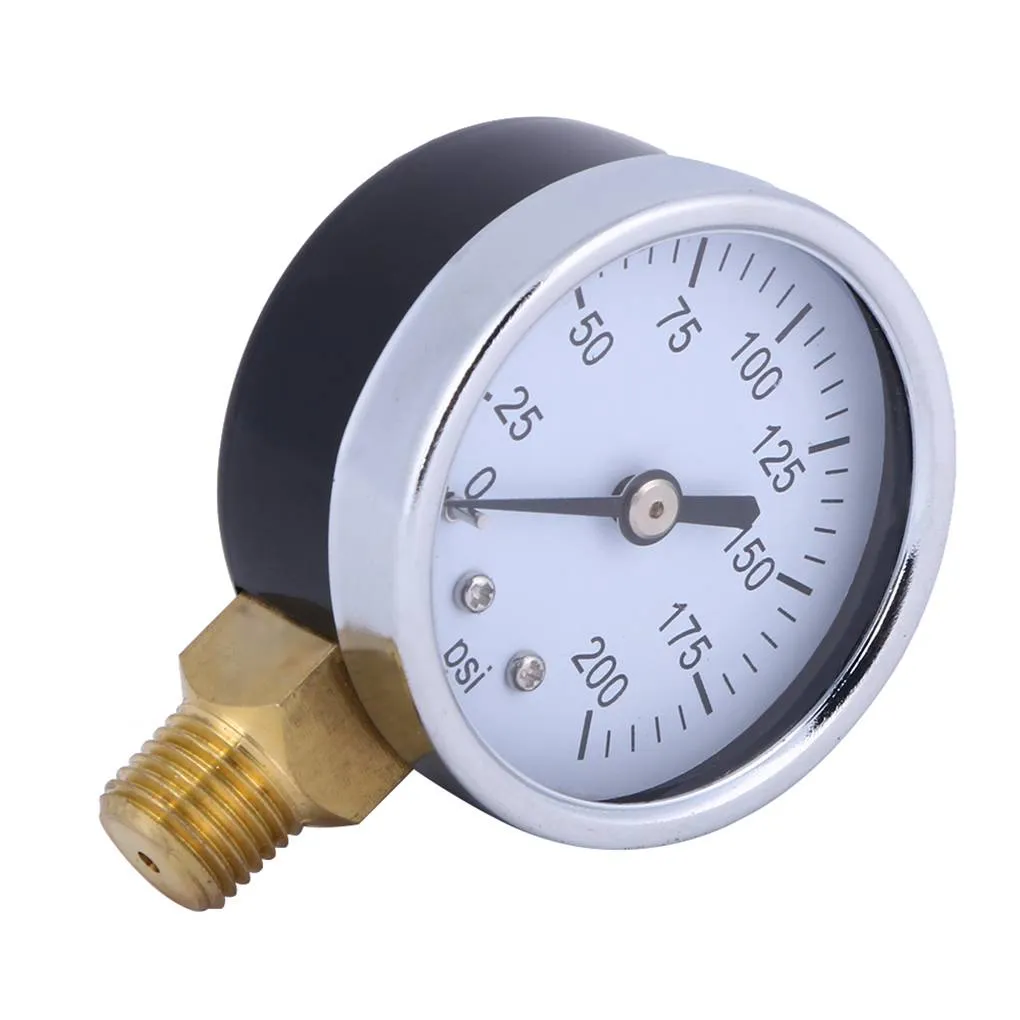 Manometer Thread Protection Hydraulic water gauge with Thread Mount for Air Water and Gas Pressure ...