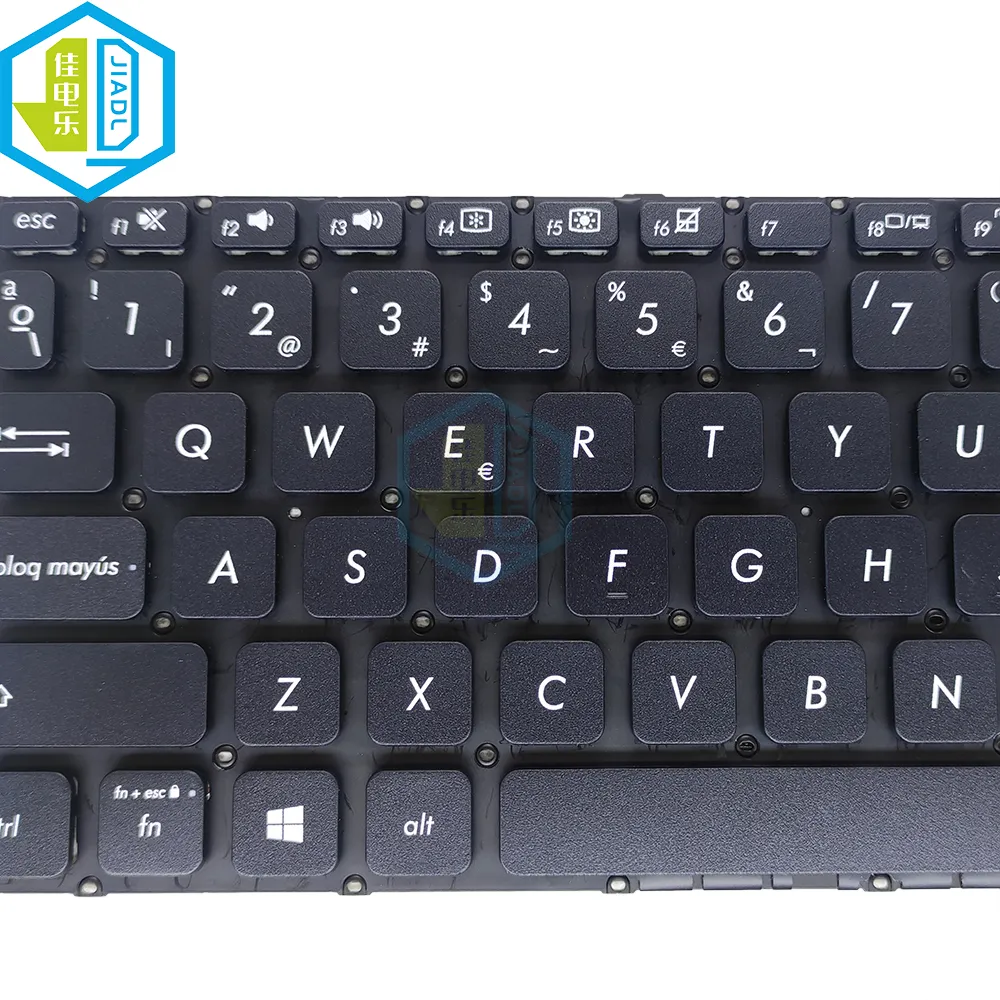 Typical Spanish Computer Keyboard Spanish Keyboard + English Keys - ASUS Vivobook X412F/FA/U/UB/UA/D ...