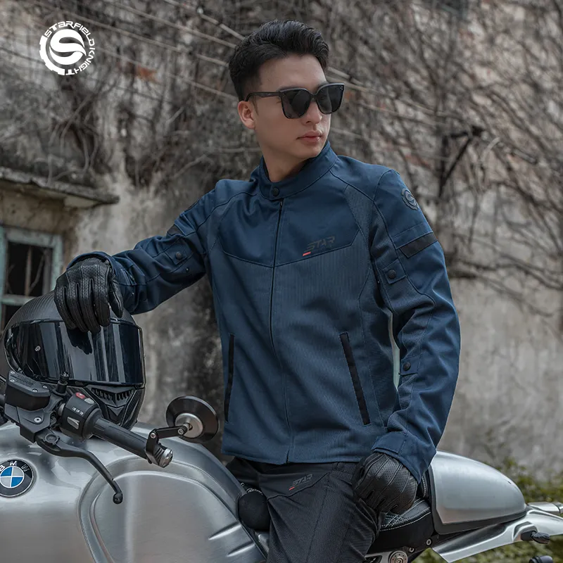 Motorcycle Jacket Armor: Breathable Mesh Summer Motorcycle