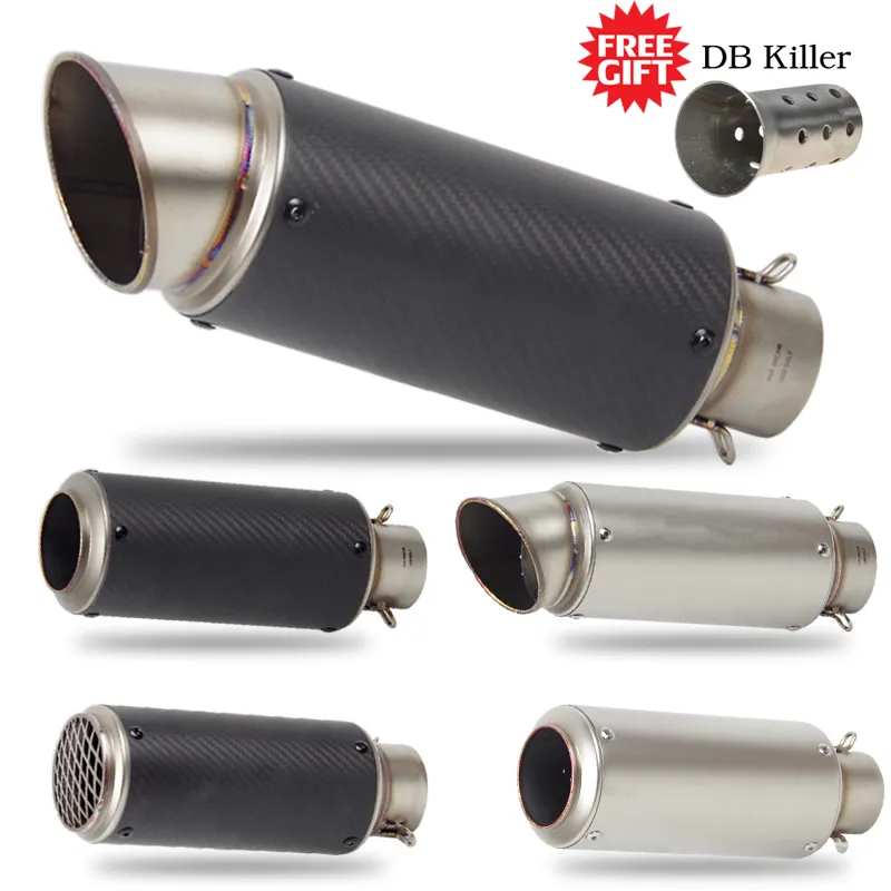51mm DB Killer - Adjustable Muffler for Motorcycle Exhaust