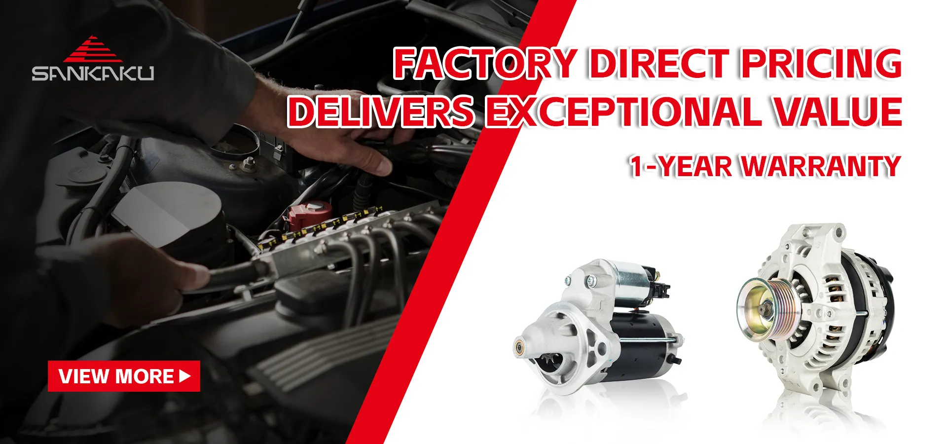 Starter Motor For Toyota Corolla 2003 2008, Matrix & Pontiac Vibe