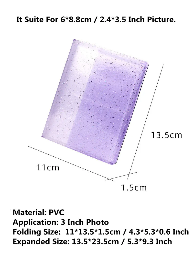 60 Autocollants Décoratifs Pour Photos Instax Mini - 9x5,8 Cm, Sans Colle - Pour Mini 8, 7S, 25, 50S, 90