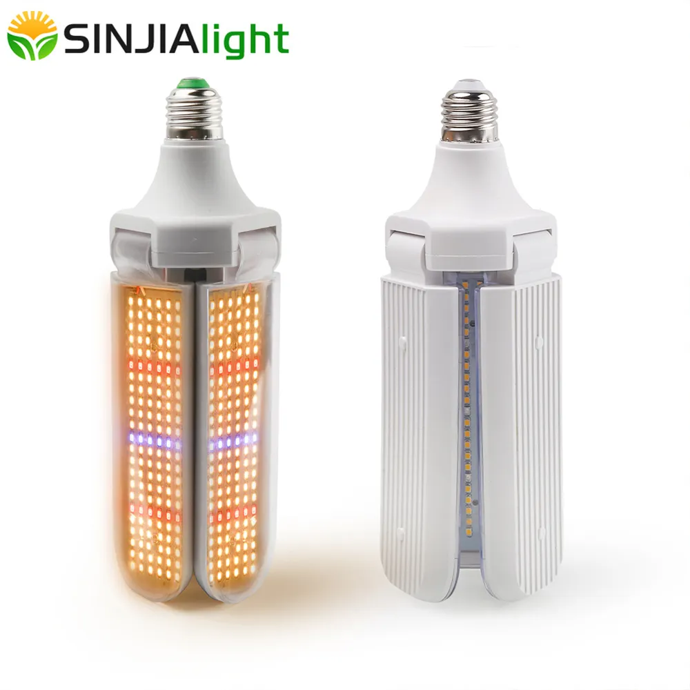 Full Spectrum Sunlight LED Grow Light: Adjustable Plant Growing Lamp ...