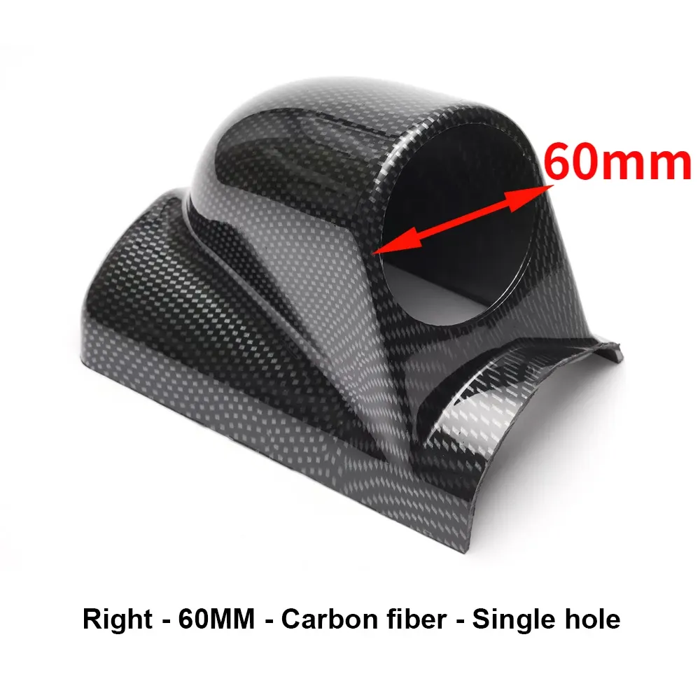 thumbnail image 2 of SICKSPEED JDM Aluminum Single Gauge Dash Mount Holder Panel Pod – Fits Autometer, 52mm, Black 2 of 3