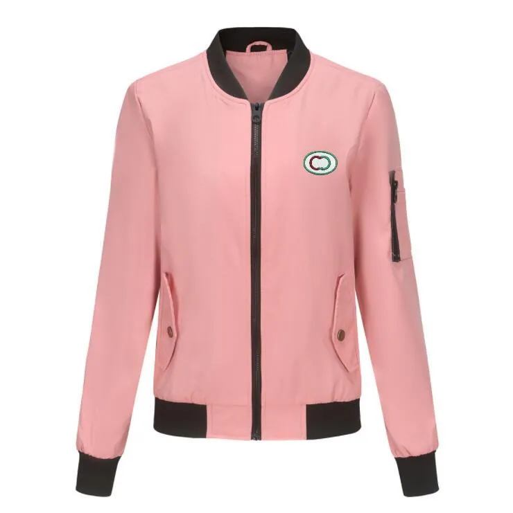 Women s Designer Jacket Coat Caps Autumn Baseball Slim Women Windbreaker Outerwear Zipper Hoodies Jackets Coats Sweatshirt Hoodie Top
