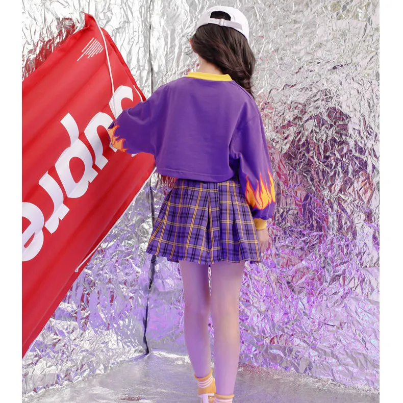 Hoodie And Skirt Outfit Aesthetic Dark Academia Clothing Alt