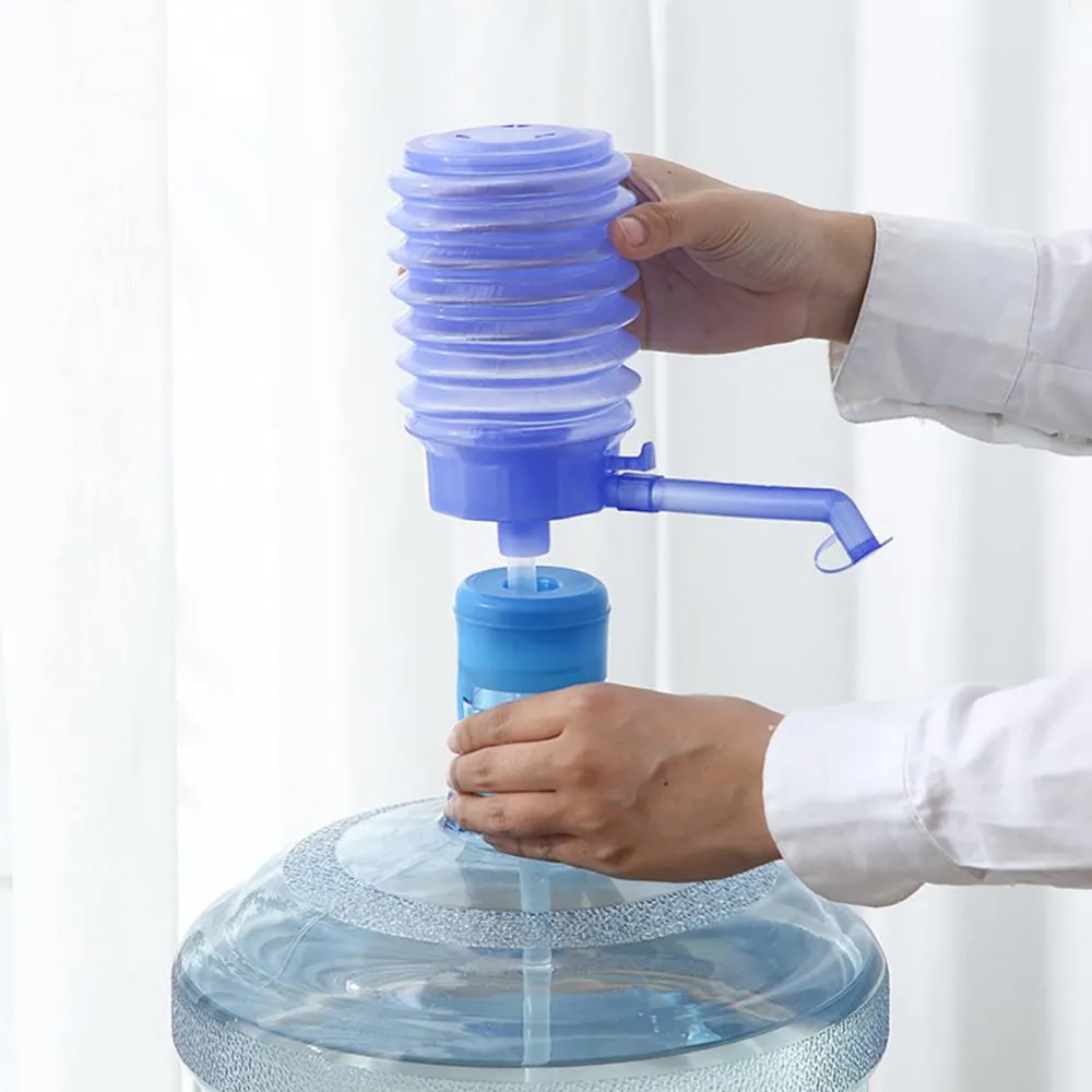 Manual Water Jug Pump Dispenser - Lightweight Hand Press Barreled Water ...