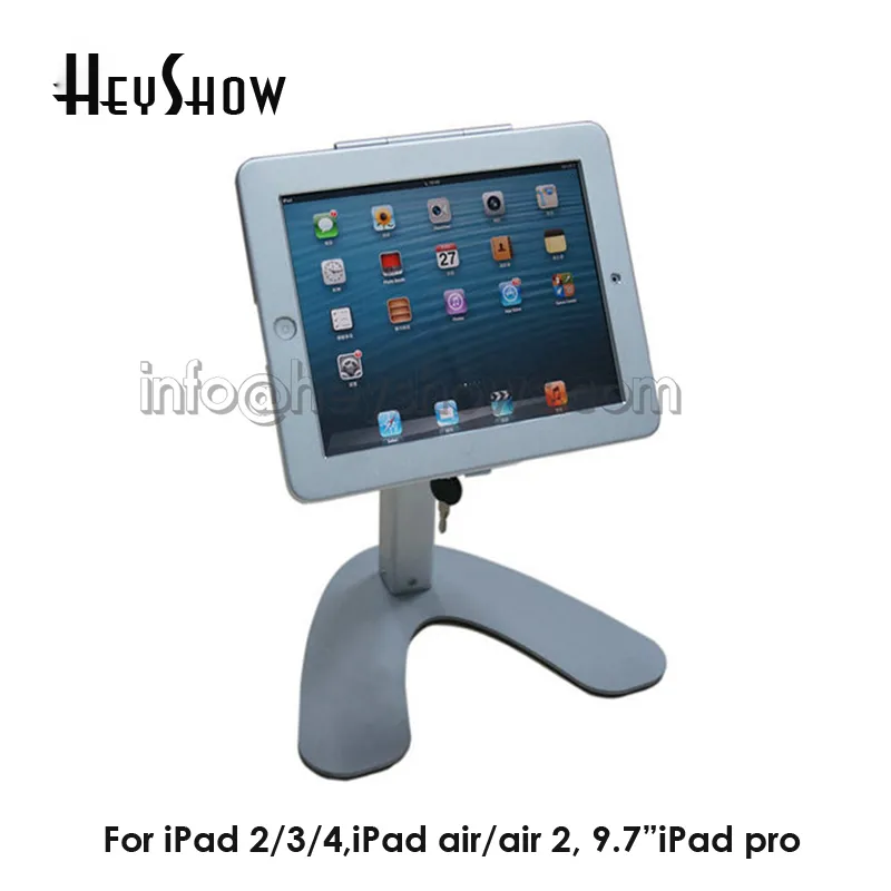 Pour ipad 2/3/4/air kiosque de bureau inclinable t... - Grandado