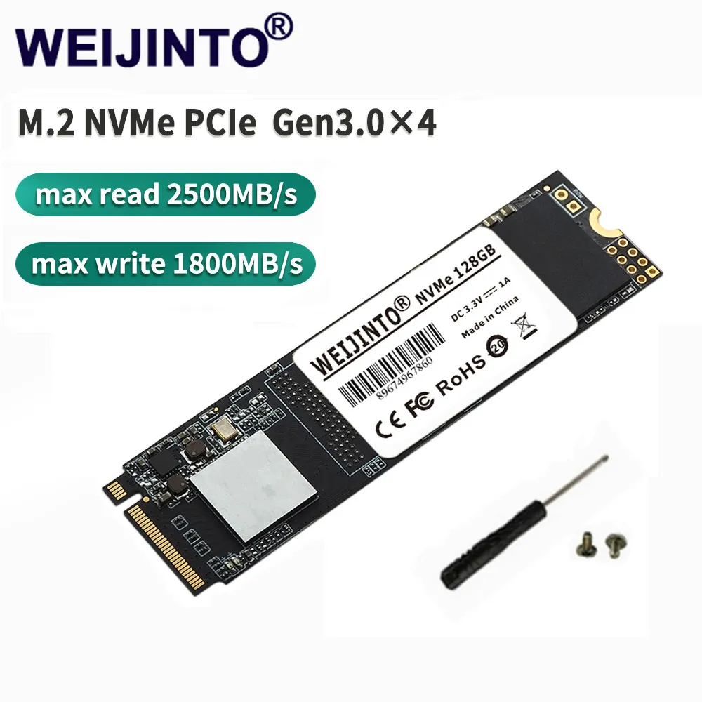 M.2 NVMe SSD Guide: 2280 Form Factor, 128GB-1TB