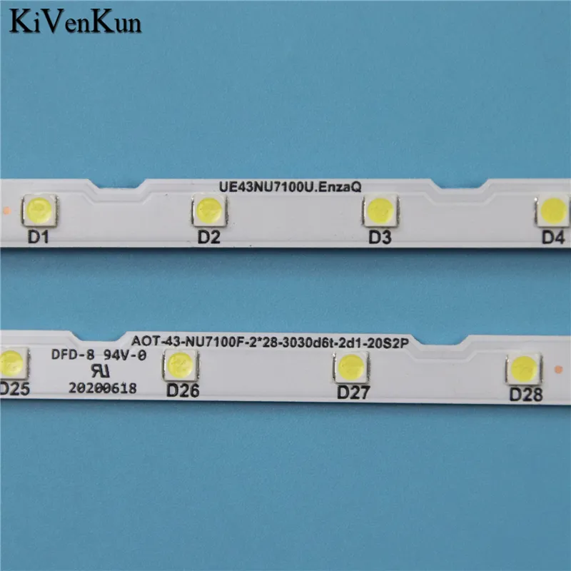 TV LED Backlight Strips for Samsung UA43NU7100 Series 43-Inch TVs LED ...