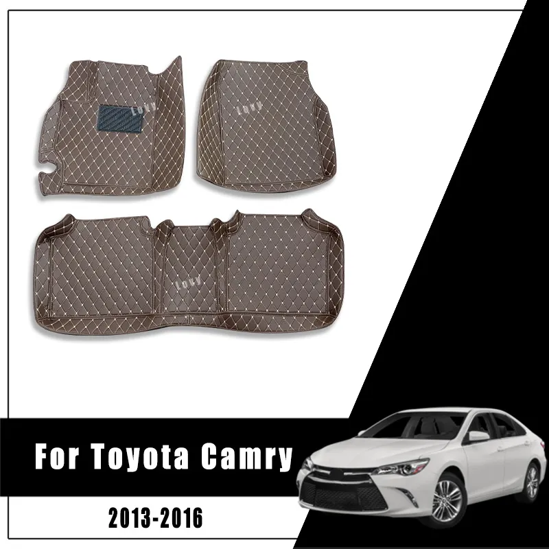 thumbnail image 2 of 3-Piece TPE All-Weather Floor Mats For Toyota Camry 2012-2017 – Black Waterproof Liners 2 of 5