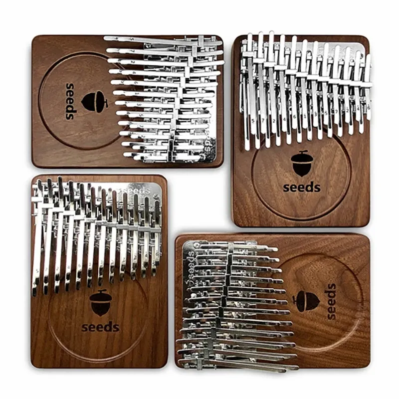 Professional Portable Thumb Piano: African Mbira Instrument For Music