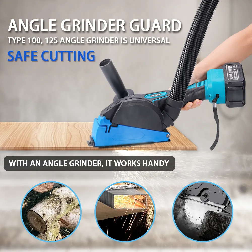 Dust Collecting Guard, Cutting Dust Shroud For Angle Grinder 180/230mm