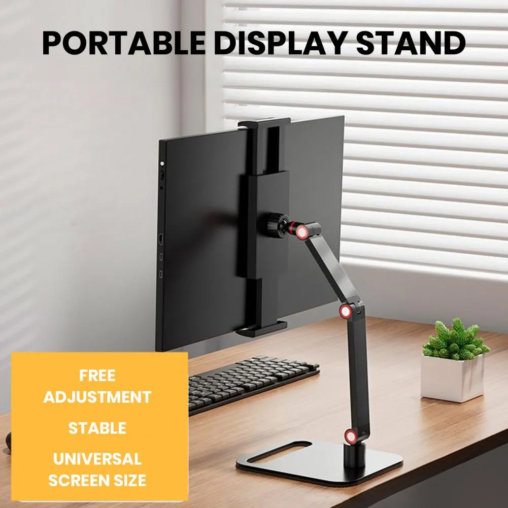 Portable Monitor Desk Holder Metal VESA Mount Stand... From Ddmyapr ...