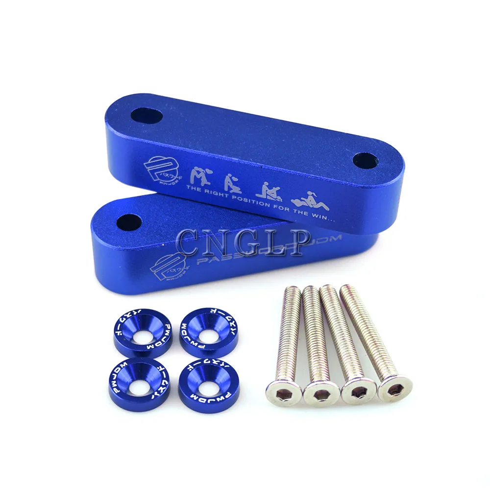 Hood Risers Kit Car Hood Holder Billet Aluminum Hood Spacers: Universal Hood Riser Kit ...
