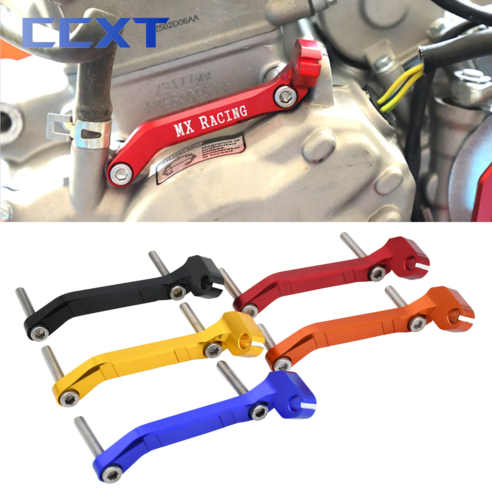 XT250ST XT300ST Clutch Bracket Orange CNC Clutch Arm Bracket