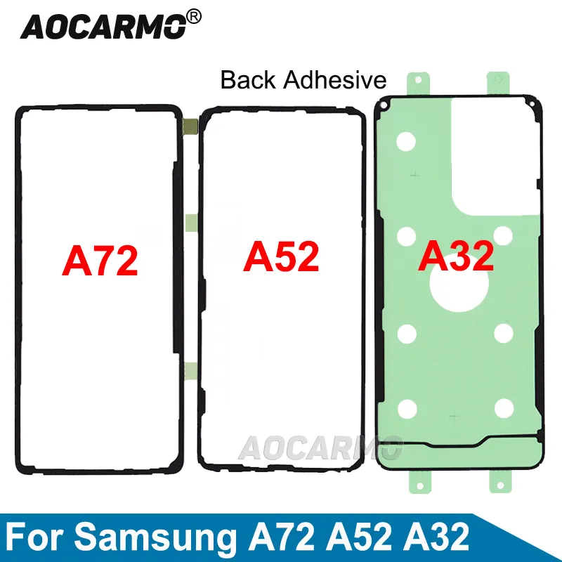 Samsung Galaxy A32 A42 A52 A53 5G A54 A72 Back Glass Adhesive ...
