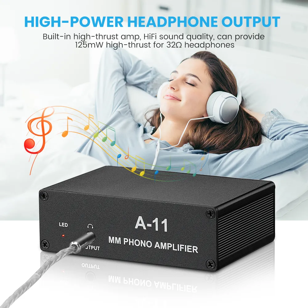 Vinyl headphone amp shop