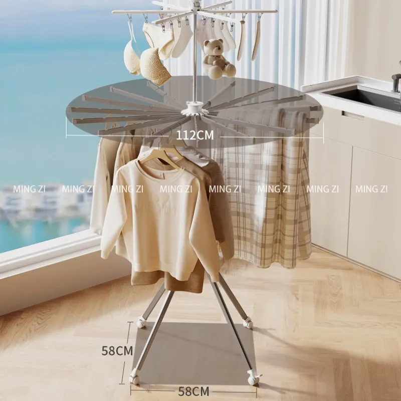 Rotatable Foldable Clothes Drying Rack With 16 Rods And 24 Hanging Clips Movable Octopus Laundry Hangers Clinic Stand From Homepro13 263.38 DHgate.Com